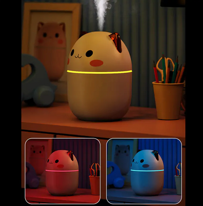 Pure Air and Health First: Transform Your Space with the 250ml Cute Cat Humidifier!