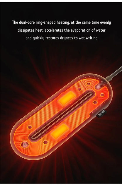 Say goodbye to embarrassment!  Keep your shoes dry and odor-free with our UV shoe dryer and deodorizer, the ultimate solution to foot odor!