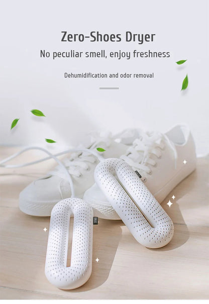 Say goodbye to embarrassment!  Keep your shoes dry and odor-free with our UV shoe dryer and deodorizer, the ultimate solution to foot odor!