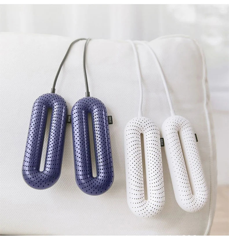 Say goodbye to embarrassment!  Keep your shoes dry and odor-free with our UV shoe dryer and deodorizer, the ultimate solution to foot odor!