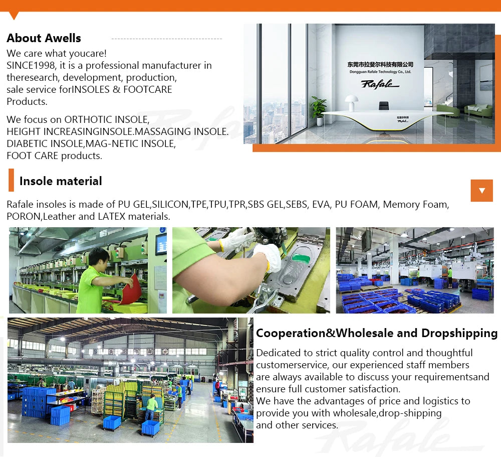 Krolik gel orthopedic insoles for orthopedic sneakers