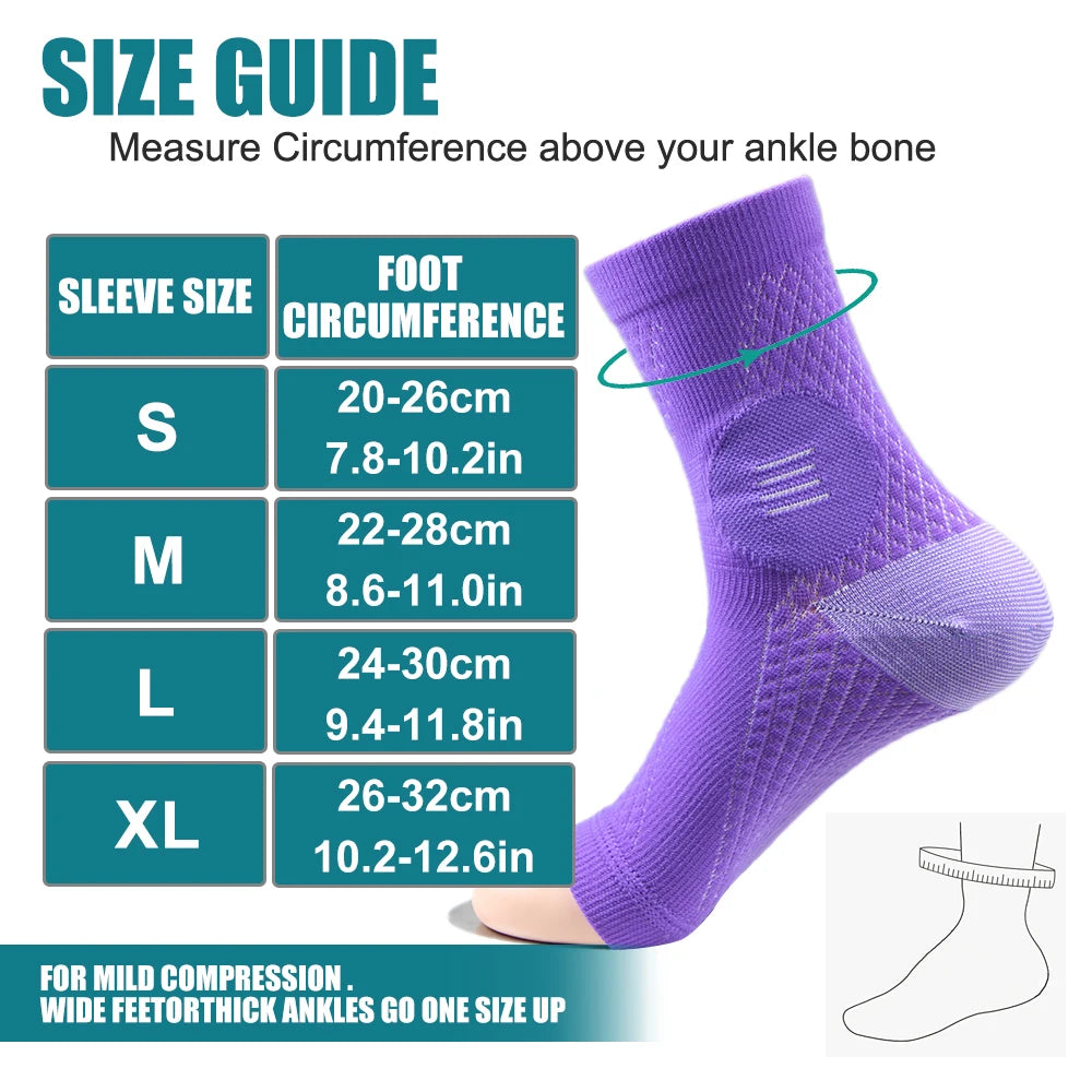 Specific Socks for Diabetics, Peripheral Neuritis Therapy, Compression for Ankle Gout, Nerve Pain
