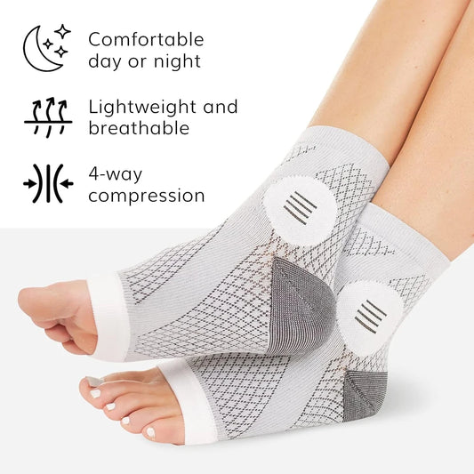 Specific Socks for Diabetics, Peripheral Neuritis Therapy, Compression for Ankle Gout, Nerve Pain