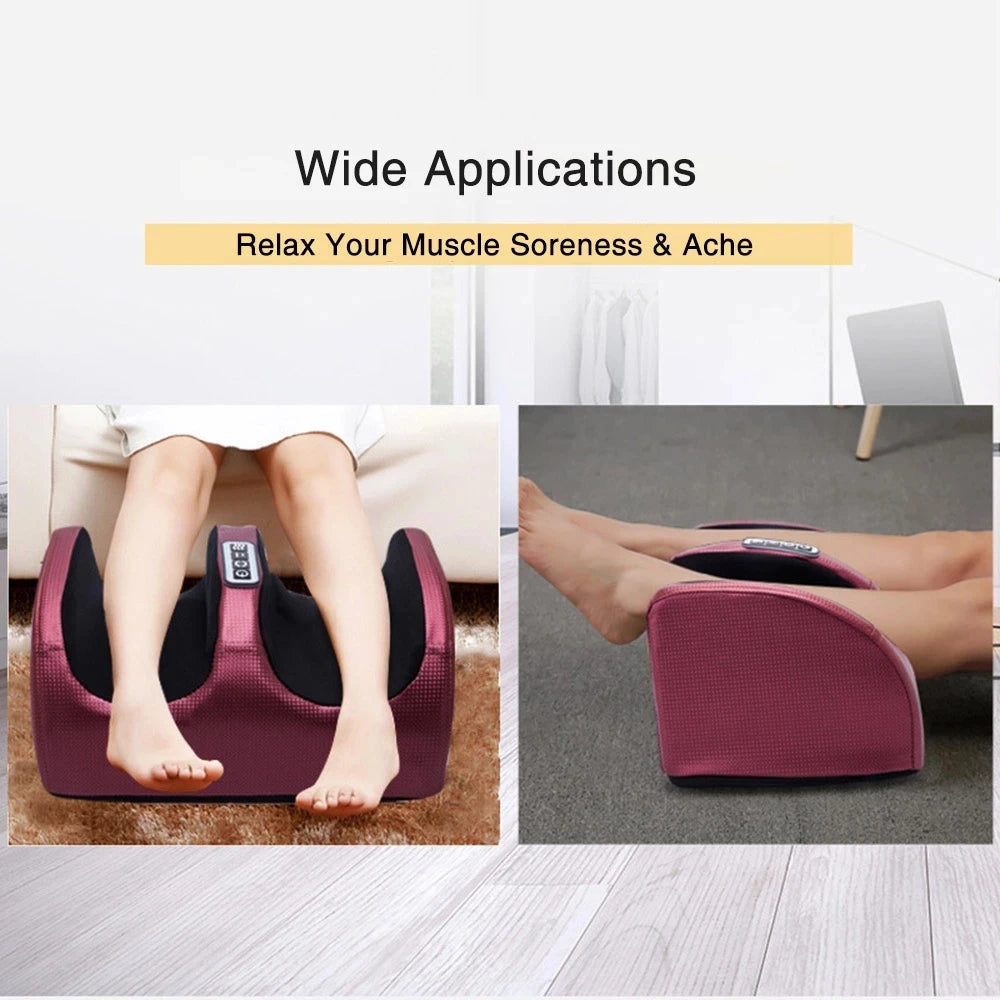 Deep Relaxation: Electric Foot Massager with Shiatsu and Heating