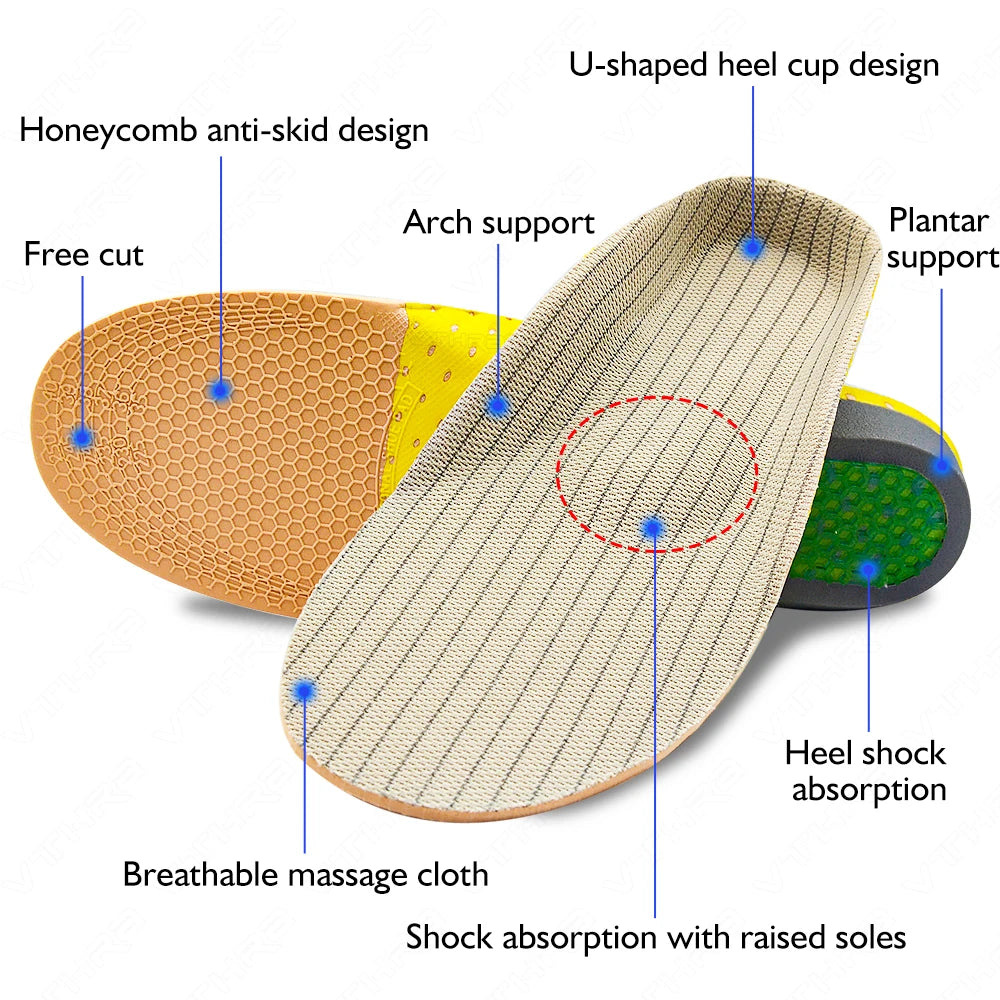 Krolik gel orthopedic insoles for orthopedic sneakers