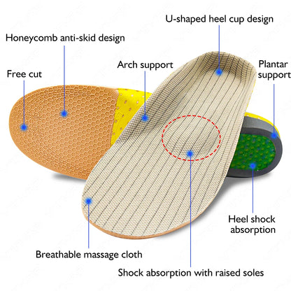 Krolik gel orthopedic insoles for orthopedic sneakers