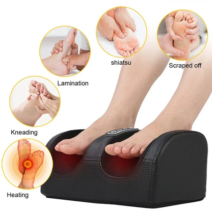 Deep Relaxation: Electric Foot Massager with Shiatsu and Heating
