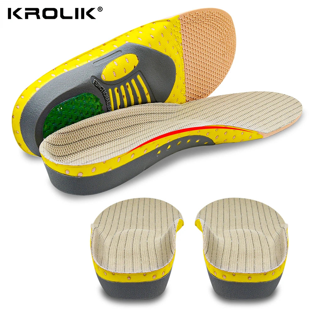 Krolik gel orthopedic insoles for orthopedic sneakers
